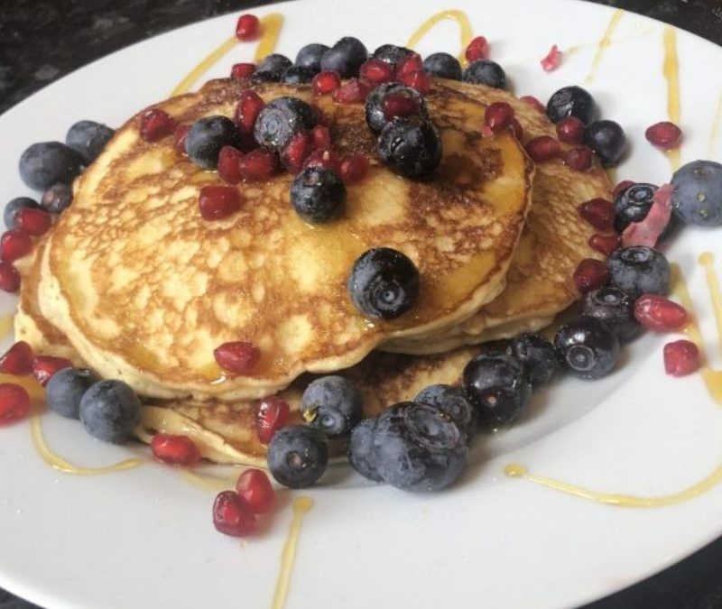 Dromod Homemade Pancakes with Fresh Fruit