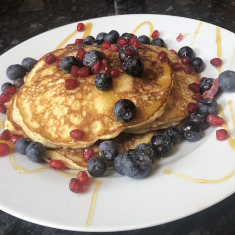 Dromod Homemade Pancakes with Fresh Fruit