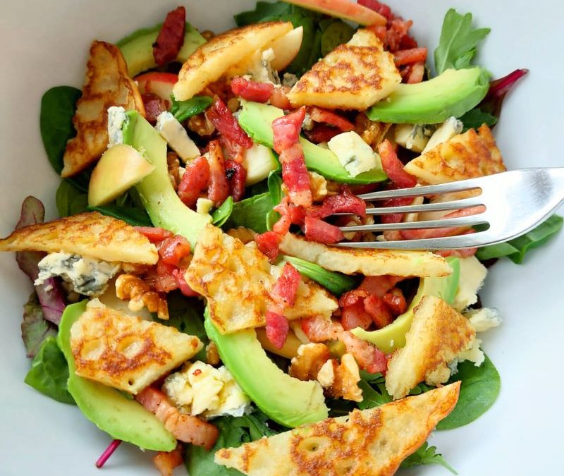 Autumn Salad with Boxty