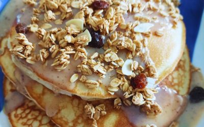 Cinnamon Syrup Pancakes