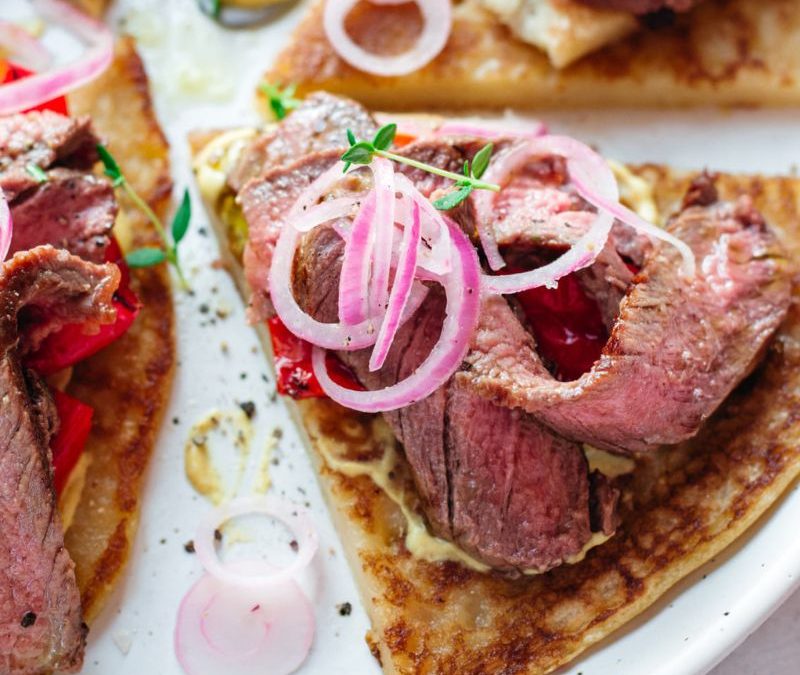 Gluten-free Boxty Steak Sandwich